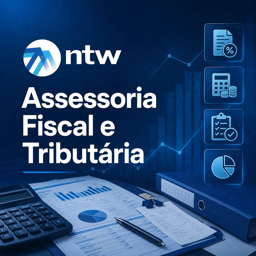Arte do serviço Assessoria Fiscal e Tributária